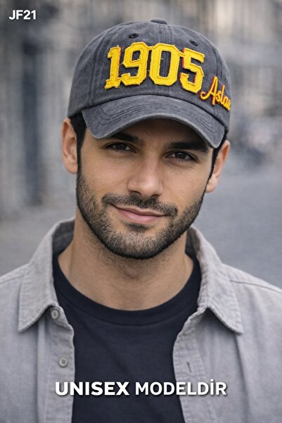 Jack Ferrero Κεντημένο Καπέλο/Καπάκι/Καπέλο Μπέιζμπολ – 100% Βαμβακερό Γαμπαρ...