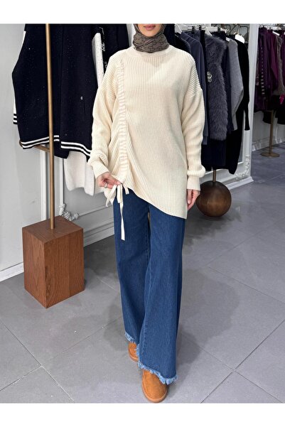 MODA HASEN ÖN İPLİ BÜZGÜLÜ TUNİK