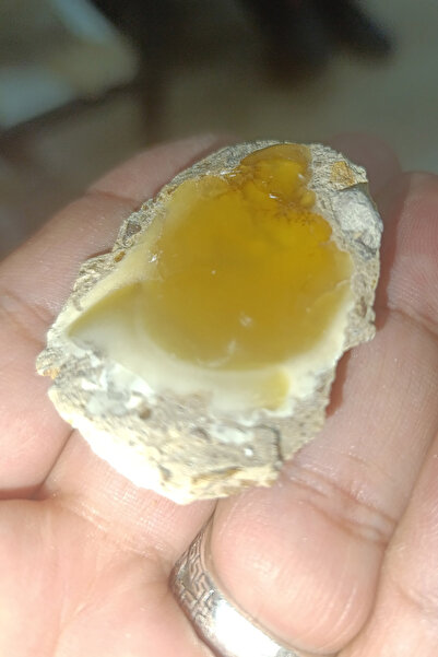 Bal Opal Taşı İşlenmemiş Doğaltaş Kütle 24 Gr