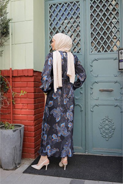 ELİFİMTESETTÜR Boydan Piliseli Elbise