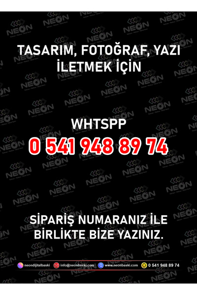 NEON Dijital Baskı Merkezi 70x100 Cm Sahibinden Satılık - Kiralık Branda - Af...