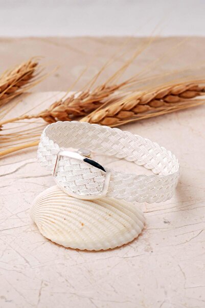 Sümer Telkari Sepet Örgü Hasır 925 Ayar Gümüş Bilezik 4853