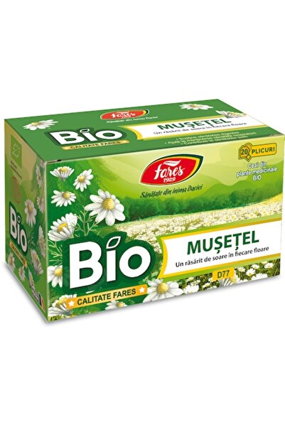 Fares BIO Chamomile Tea, 20 bags,