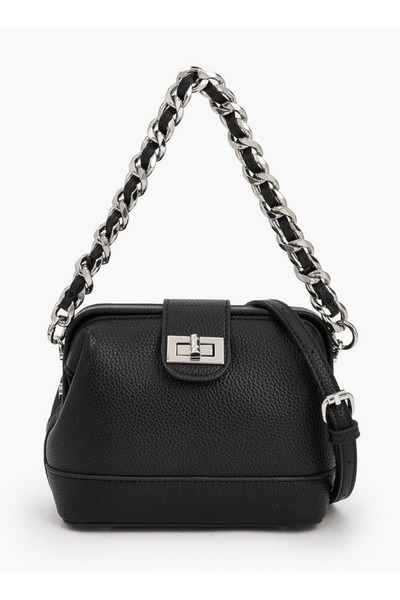 Celeste Textured Crossbody Bag with Twist Lock Closure