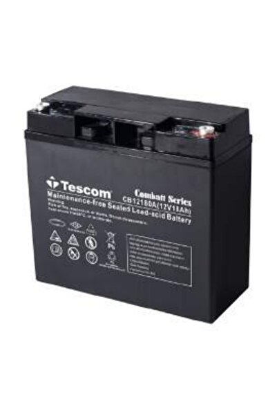 AyrStore Tescom Combatt Cbl12-18 12V 18Ah Tam Bakimsiz Kuru Akü