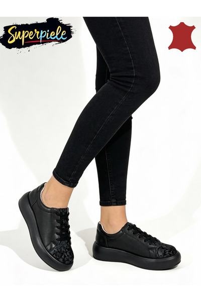 ANGEL BLUE comfortable casual shoes for women, natural leather, with fashiona...