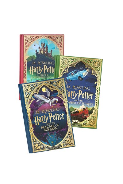 Scholastic Harry Potter Minalima Edition Sorcerer's Stone - Chamber of Secret...