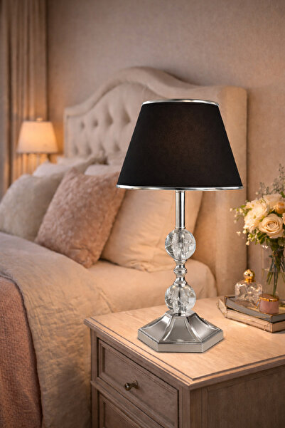 571 Store H Series Hexagonal Leg Table Lamp Shade Metal Leg Fabric Head Decor...