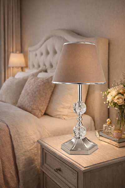 571 Store H Series Hexagonal Leg Table Lamp Shade Metal Leg Fabric Head Decor...