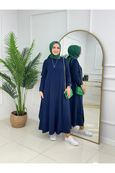 Summer Store Sea Flat Cut Hijab Tunic