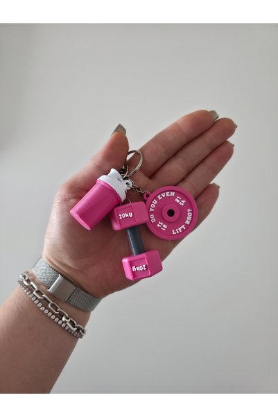 Orvia Life Sports Gym Keychain, Bag Charm Ornament