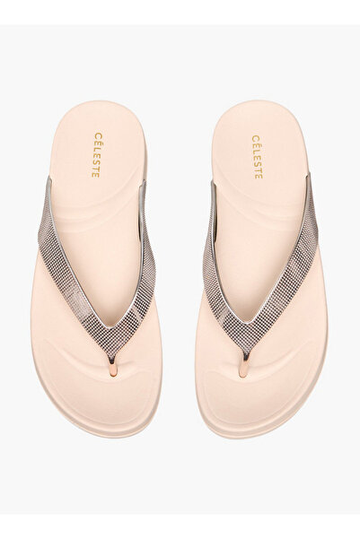 Celeste Womens Slip-On Thong Slippers