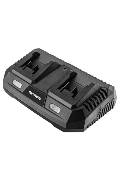 Evelise Incarcator dublu pentru acumulatori 18 V Li-ion, GRAPHITE ENERGY