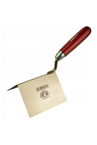 Evelise Mistrie inox, Olejnik, exterior colt, 75x110 mm, maner lemn, Rosu