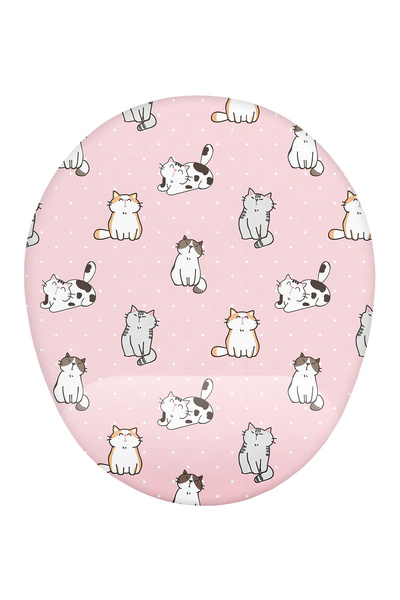 iyi fikirler Sevimli Kediler Bilek Destekli Mouse Pad