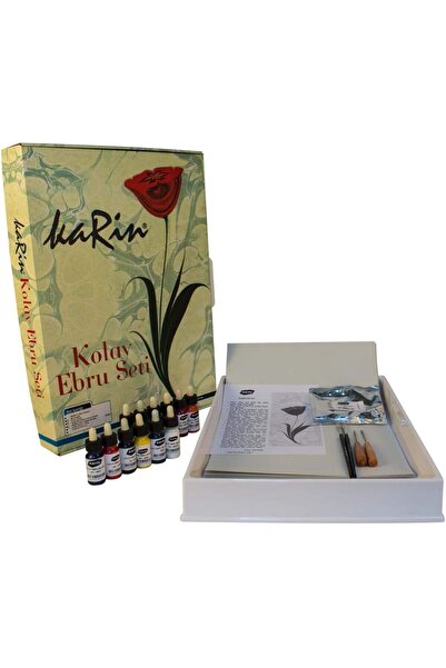 AyrStore Kolay Ebru Başlangiç Seti - (Büyük)