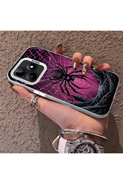 Hontinga حافظة صلبة رفيعة مزودة بحماية للكاميرا بنمط الشمس، متوافقة مع هاتف R...