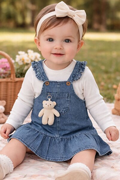 ULTİMA BABY KOT KIZ BEBEK ELBİSE