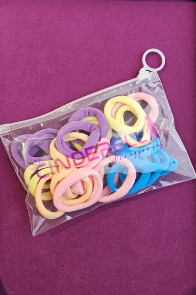 Cinderella Set de 25 de agrafe de păr colorate, flexibile și durabile, pentru...