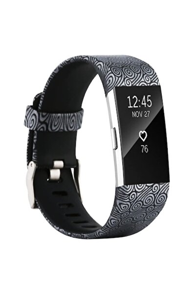 Blueshaweu Brățară din silicon pentru Fitbit Charge 2, reglabilă, sport, mări...