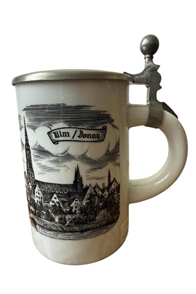 Web Alman Seramik Bira Bardağı – Ulm / Donau
