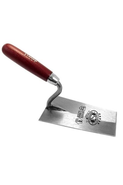 Evelise Mistrie inox, Olejnik , trapez, ingusta, 140 mm, maner lemn, rosu