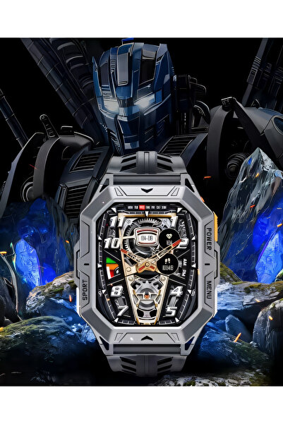 Şıktek Watch Tank Optimus X1 Akıllı Saat Yapay Zekalı+Uzun Şarj Süresi+Çift K...