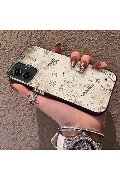 Hontinga حافظة صلبة رفيعة مع حماية للكاميرا، متوافقة مع هاتف سامسونج جالاكسي ...