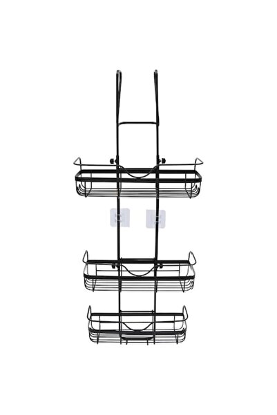 Yoillione No Drilling Shower Caddy, 3 Tier Adjustable Stainless Steel Shower ...