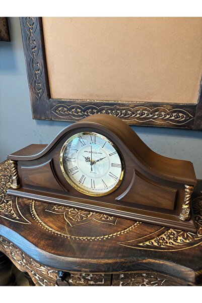 Vintage MASA ŞÖMİNE SAATİ