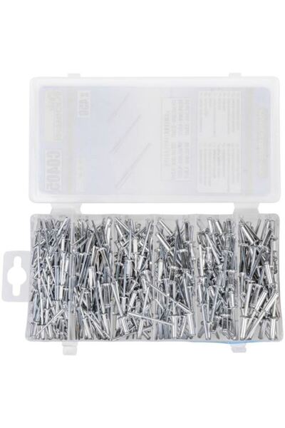 Evelise Pop rivet set, 450 pieces, RICHMANN