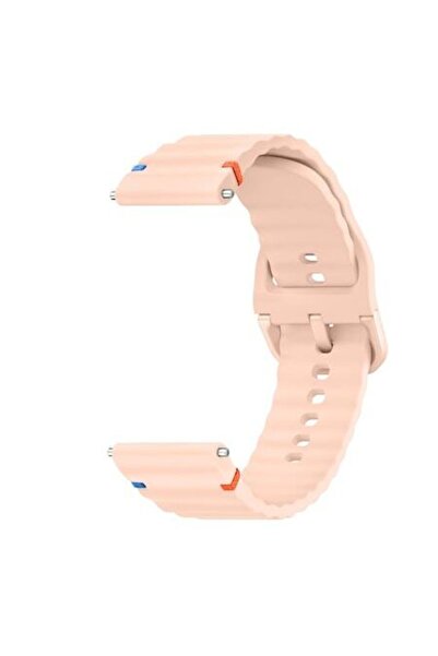 Blueshaweu ZGCE Silicone Watch Strap, 20mm, Pink, Waterproof, Quick Release
