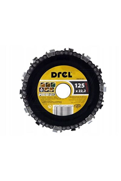 Evelise Disc debitat lemn, cu lant, 125 mm, Drel