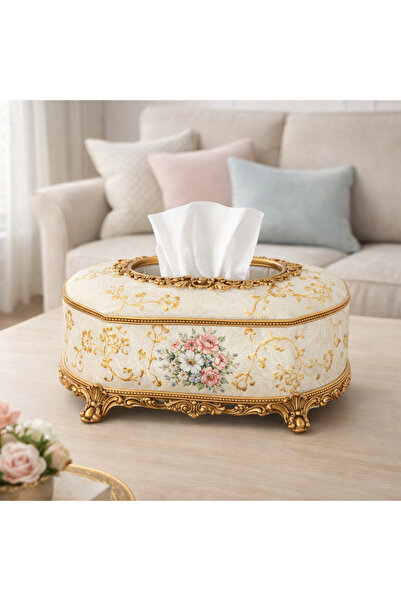 Vi Markets A luxurious classic-style tissue box designed to elevate your spac...