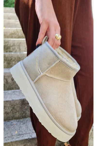 Pierre Cardin İçi Kürklü Soğuğa Dayanıklı Kadın Günlük Bot