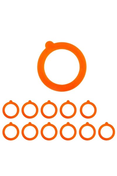 MagiSel Garnituri din silicon pentru borcane, HERKINDNESS, Set de 12 bucăți, ...