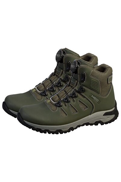 Evelise Work boots, O2, SR, FO, laces with locking button, nubuck leather, si...