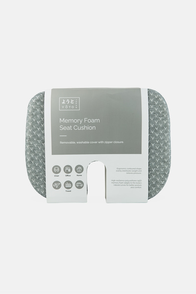 YOTO Memory Foam Seat Cushion, Multicolor