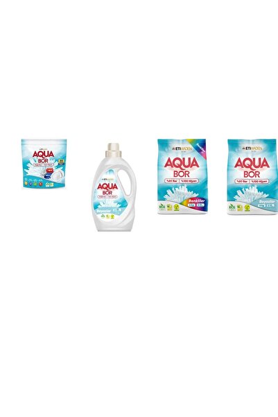 ETİ MADEN أقراص أكوا بور المعدنية الطبيعية + سائل أبيض + 4 كجم من المنتجات ال...
