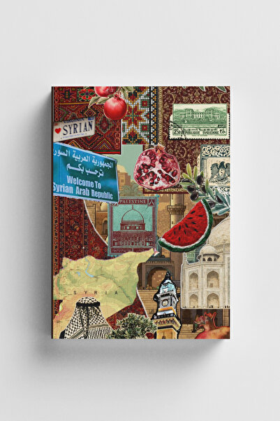 Bi Dünya Haber Σειρά Γεωγραφίας Ümmet 3 Σημειωματάριο Bullet Journal A5 με κο...