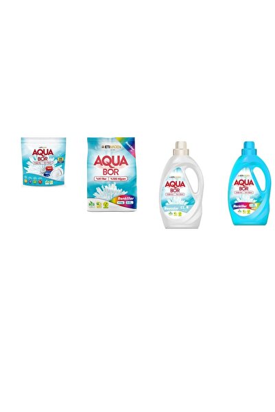 Boron أقراص أكوا بور المعدنية الطبيعية + 4 كجم من الألوان + أبيض سائل + ألوان...