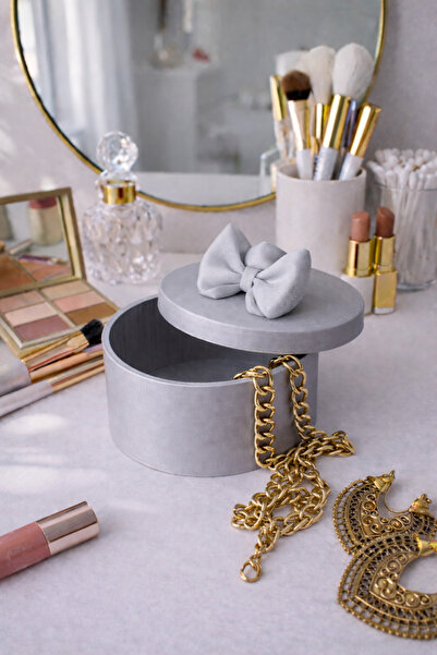 Vescarri Mini Bow Design Jewelry Organizer Box – Bow Jewelry Organizer