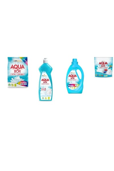 ETİ MADEN أكوا بور دو ناتشورال مينيرالي 4 كجم ألوان متعددة + منظف يدوي + ألوا...