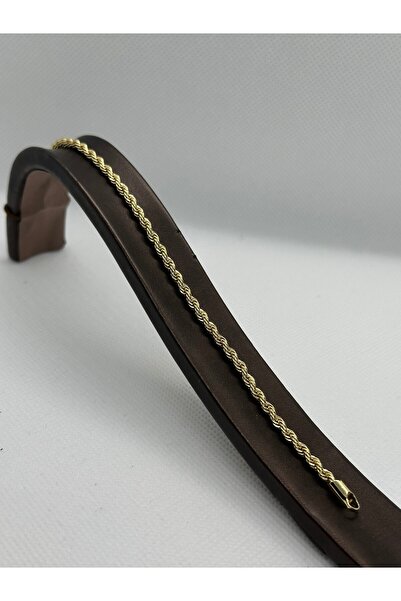 XUPING JEWELRY 14K KARARMAZ 20CM BURGU MODEL BİLEKLİK