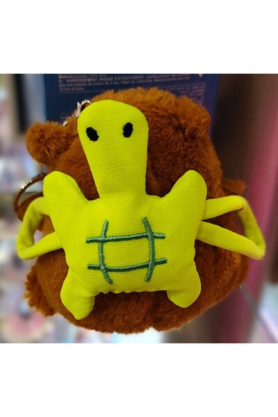 ada çanta kırtasiye 10cm Capybara Plush Keychain Accessory Ad46419