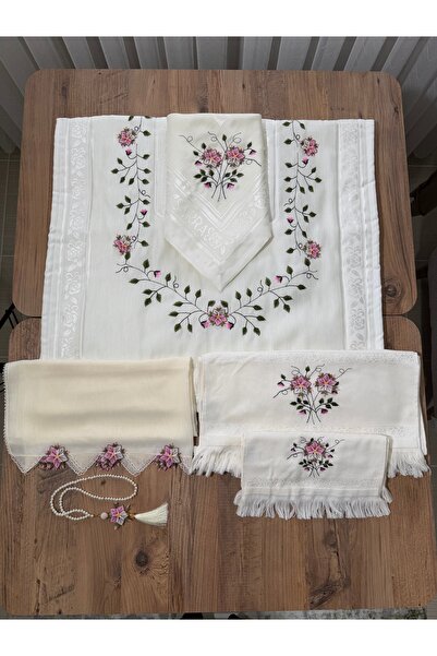 DEVSER İğne oyası seccade takımı