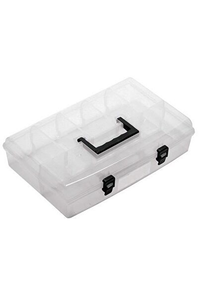 Evelise Cutie cu organizator, maner, 6 compartimente, 35.9x23.8x8.5 cm, Stren...