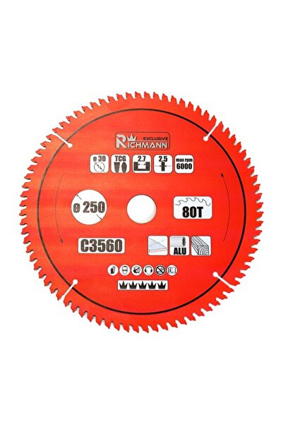 Evelise Disc circular vidia Multimaterial pentru aluminiu, lemn, 80 dinti, 25...