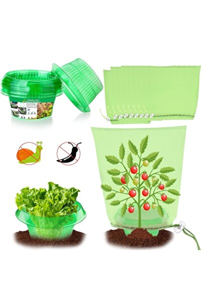 SMUJU Set of 24 pieces: snail protection rings