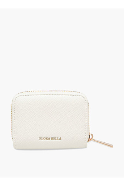 Flora Bella by Shoexpress Textured Wallet with Zip Closure